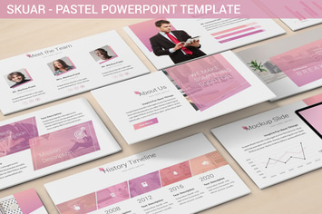 Skuar - Pastel Powerpoint Template