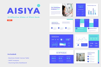 AISIYA - Pitch Deck Presentation Template