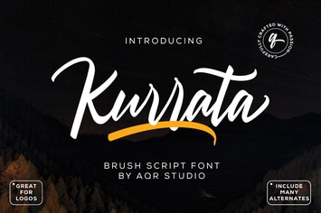 Kurrata Script Fonts