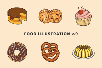 Food Illustration V.9