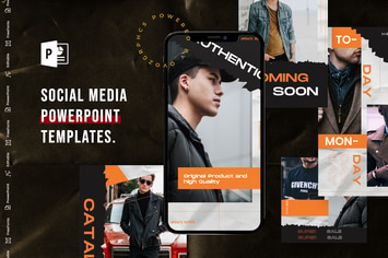 Social Media PowerPoint Template