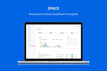 Space - Responsive Admin Dashboard Template