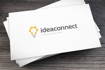 Idea Connect Logo Template