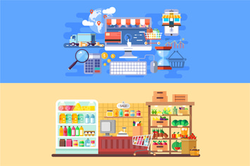 Supermarket and E-commerce Banners