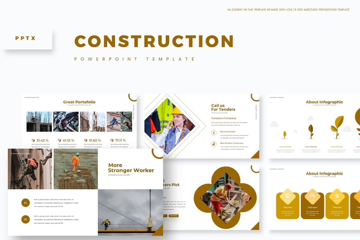 Construction - Powerpoint Template