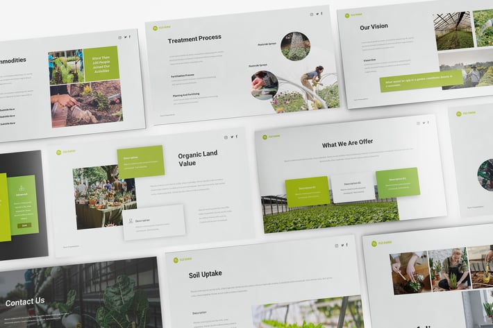 Hydroponics Keynote Presentation Template