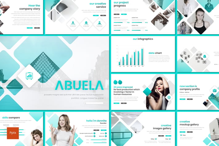 Abuela - Powerpoint Template