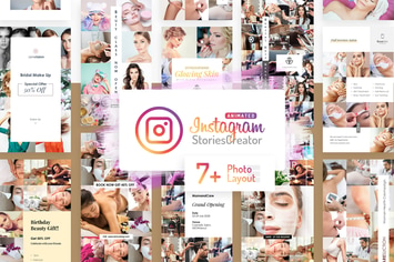 Animated Instagram Stories Creator-Powerpoint V7