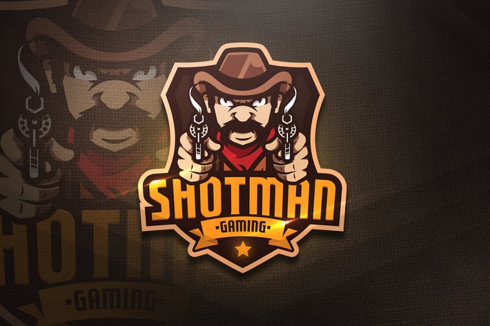 Shotman Gaming - Mascot & Esport Logo