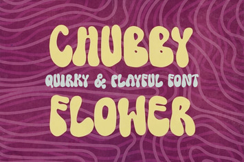 Chubby Flower - Playful & Cute Font