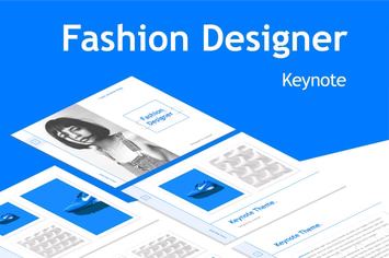 Fashion Designer Keynote Template