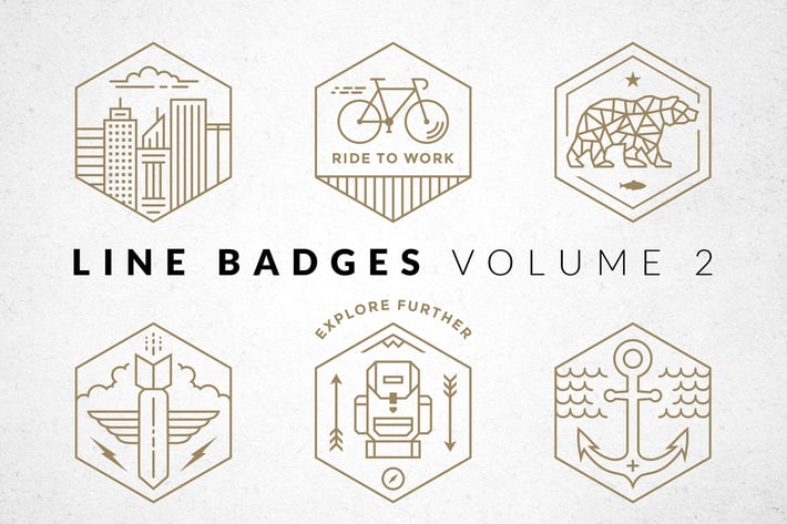 Line Badges - Volume 2