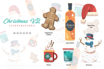 Christmas V2 - Illustrations
