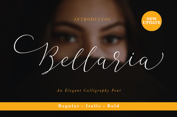 Bellaria Script 4 Styles