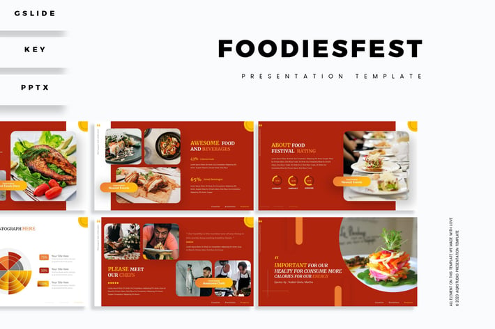 Foodiesfest Presentation Template