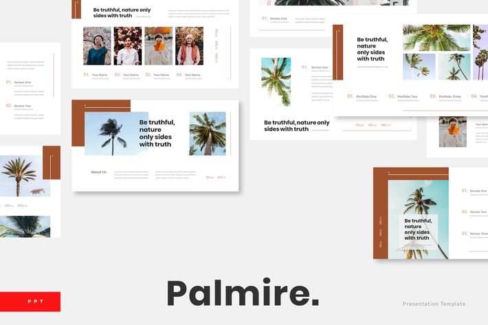 Palmire - Exotic Plant Powerpoint Template