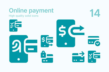 Online Payment icons 