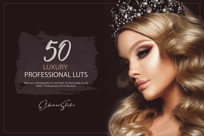 50 Luxury LUTs Pack