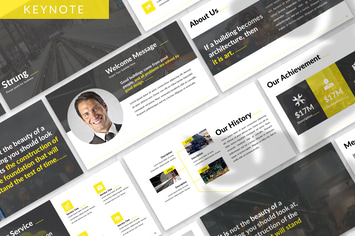 Strung - Business Keynote Template