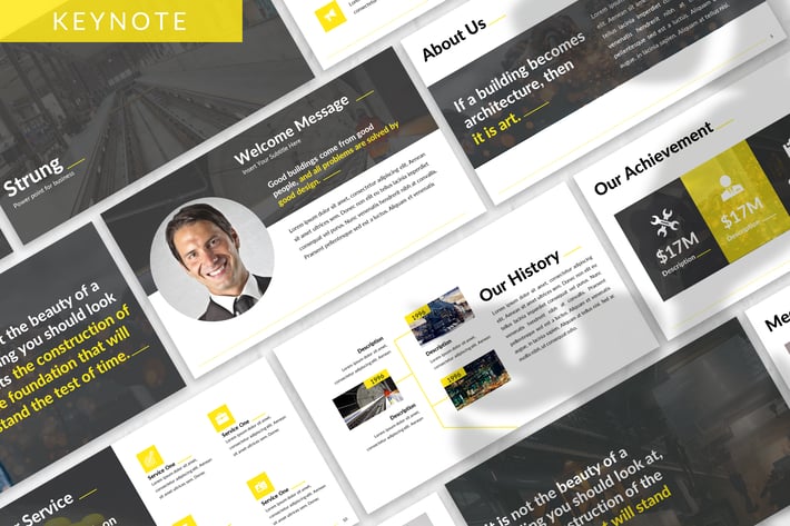 Strung - Business Keynote Template