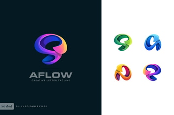 Abstract Color Logo Template