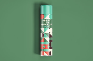 Spray Can Mockup 007