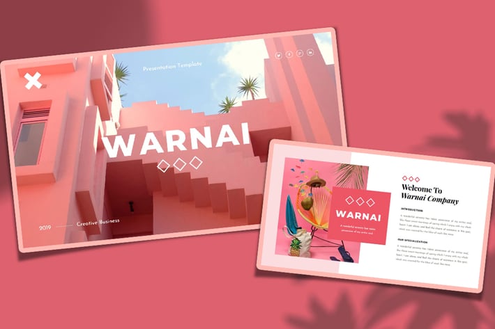 Warnai – Creative Business PowerPoint Template