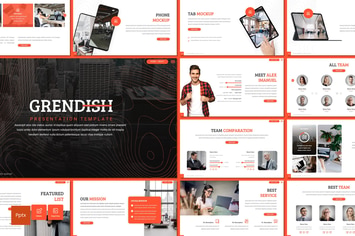 Grendish - Multipurpose Powerpoint Template