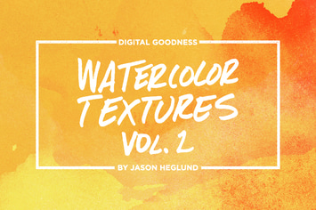 Watercolor Textures Vol. 2