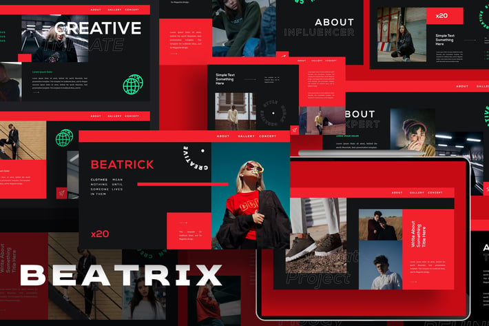 Beatrick Keynote Template