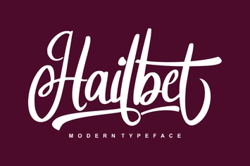 Hailbet Modern Typeface