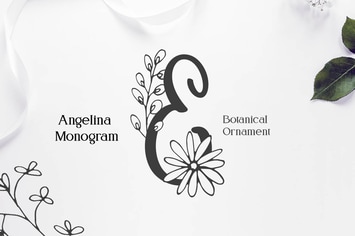Angelina Monogram Font