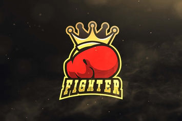 Fighter Sport and Esports Logos