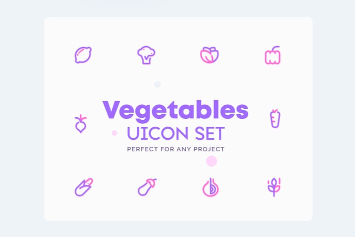 UICON Vegetable Icons