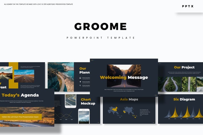 Groome - Powerpoint Template