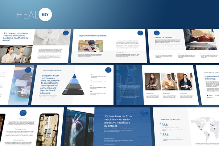 Heal - Medic Theme Keynote Template
