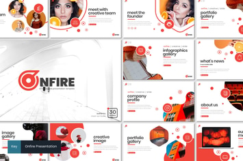 Onfire - Keynote Template