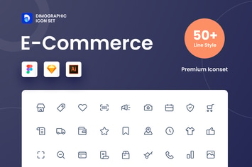 Ecommerce Icon Set UZ