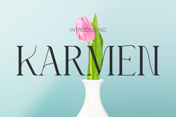 Karmen - Modern Elegance Font