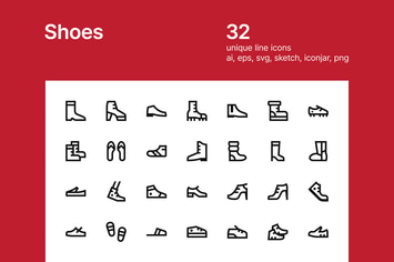 Shoes icons