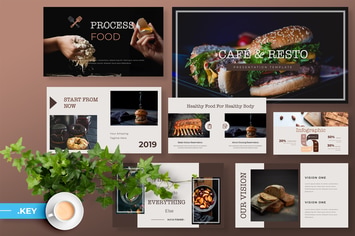 Cafe & Resto - Food Keynote Presentation