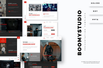 Boomy Studio - Presentation Template