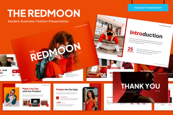 THE REDMOON - Modern Business Fashion Presentation