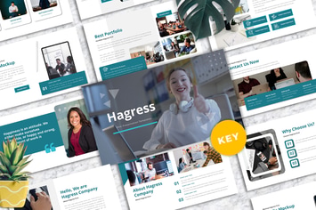 Hagress - Firm Keynote Templates