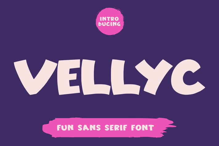 Vellyc - Fun Sans Serif Font