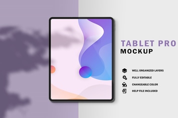 Tablet Pro Mockup V.1