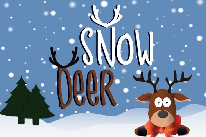 Snow Deer 