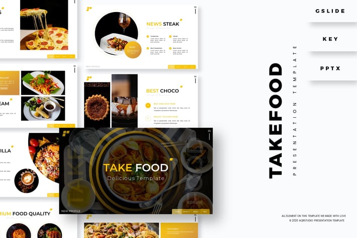 Take Food - Presentation Template