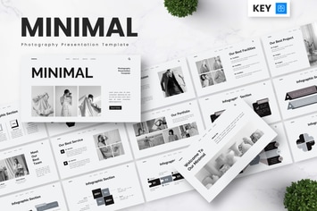 Minimal - Photography Keynote Templates