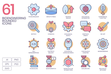 Bioengineering Icons